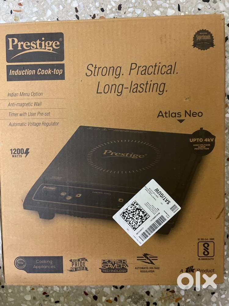 1200w atlas neo black induction cooktop