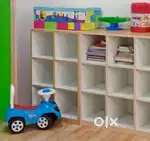 School books and toys