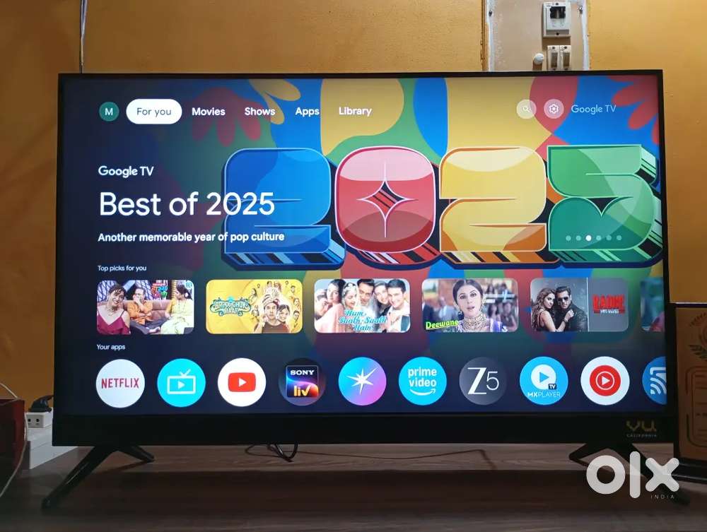 VU 43 INCH 4K UHD GOOGLE TV