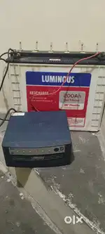 luminous inverter with battery