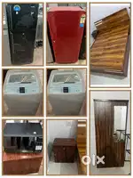 FRIDGES, WASHING MACHINE, BED, Wardrobe & 1 bhk & 2 Bhk pack