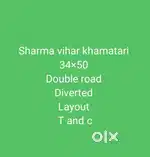 Plot is in sharma vihar khamatari