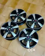 12 inch 4.5j alloy wheels 100/110 alto. Zen.800. Omni