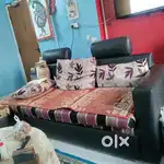 Sofa set with center table