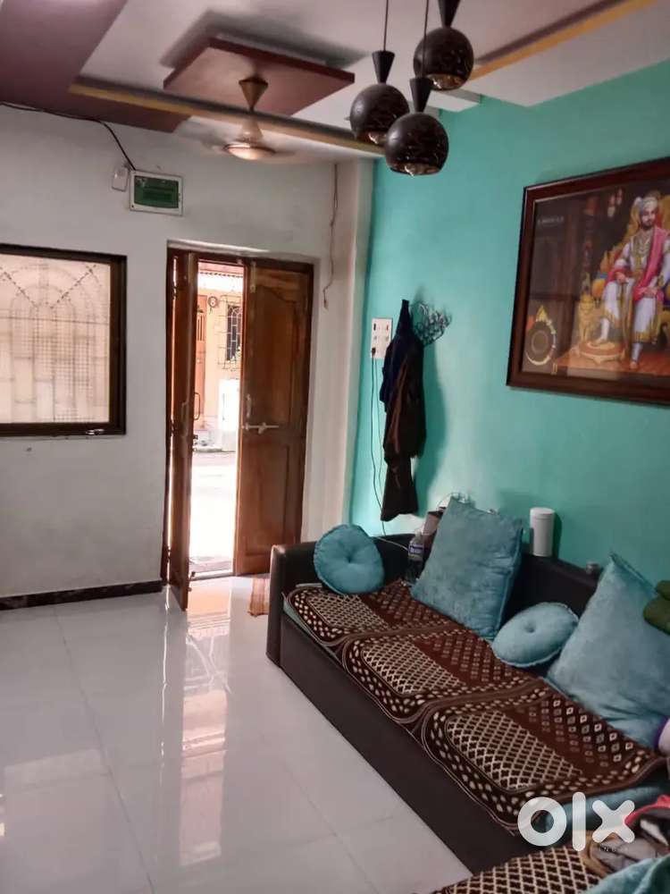 There is the 32 mtr row house in sec 12 semi furnished row house