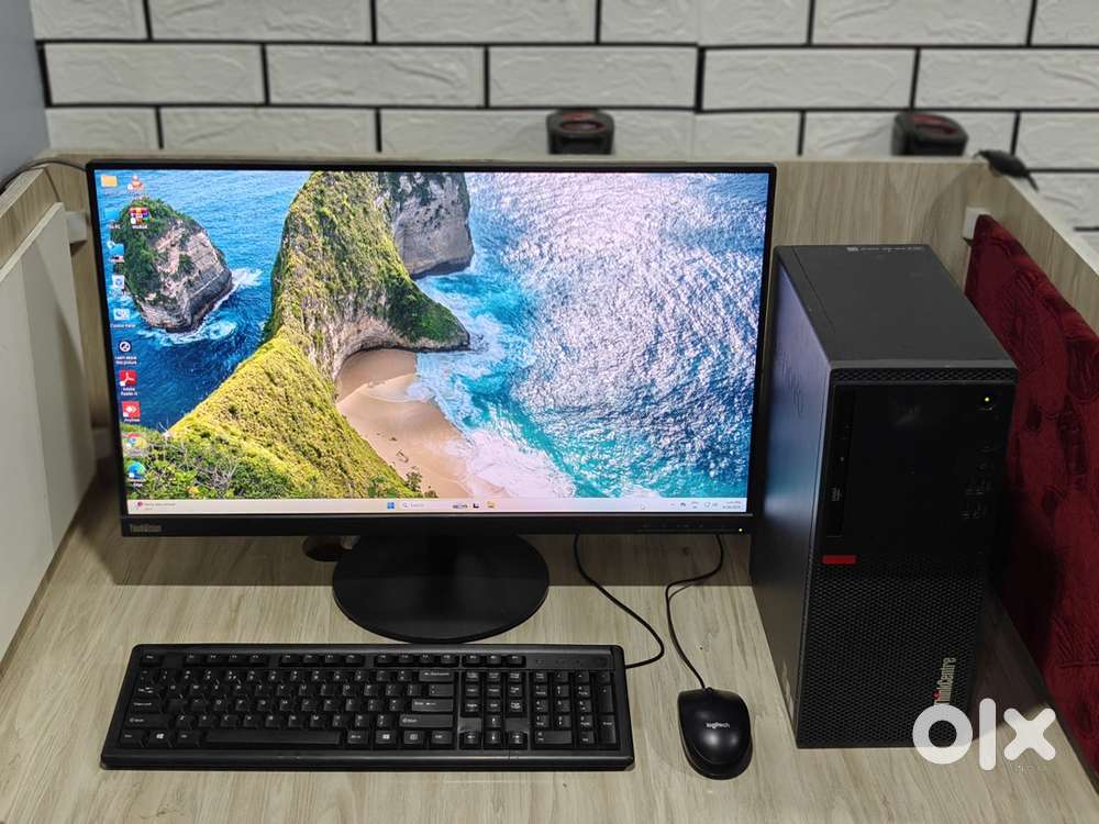 Lenovo 27 inch brazerless fhd full screen computer set