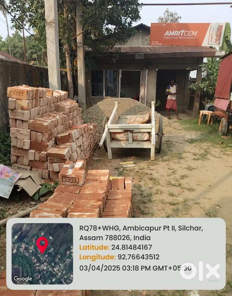 3 katha land alongwith warehouse is for sale urgently