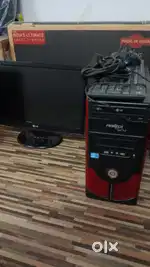 Computer with lcd  keyboard mouse