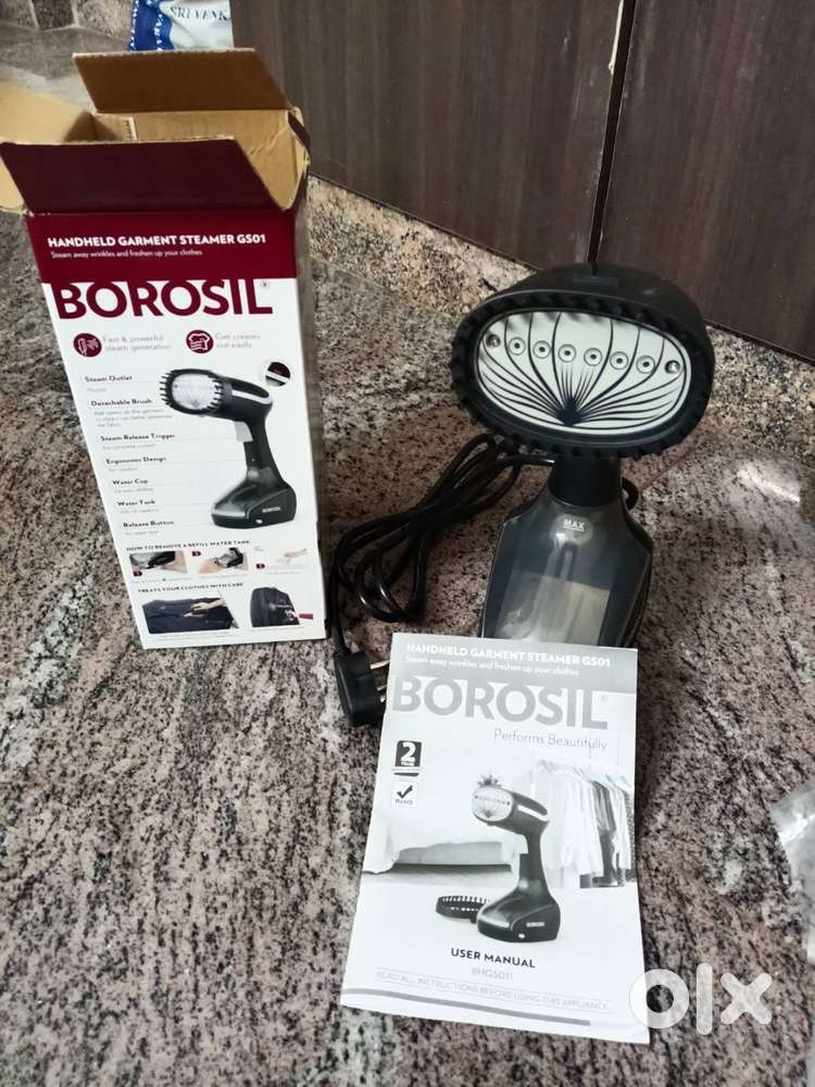 BOROSIL HANDHELD GARMENT STEAMER GS01