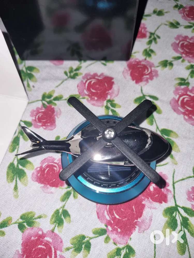 Helicopter Solar Car Air Freshener