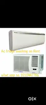 Ac fridge washing on Rent