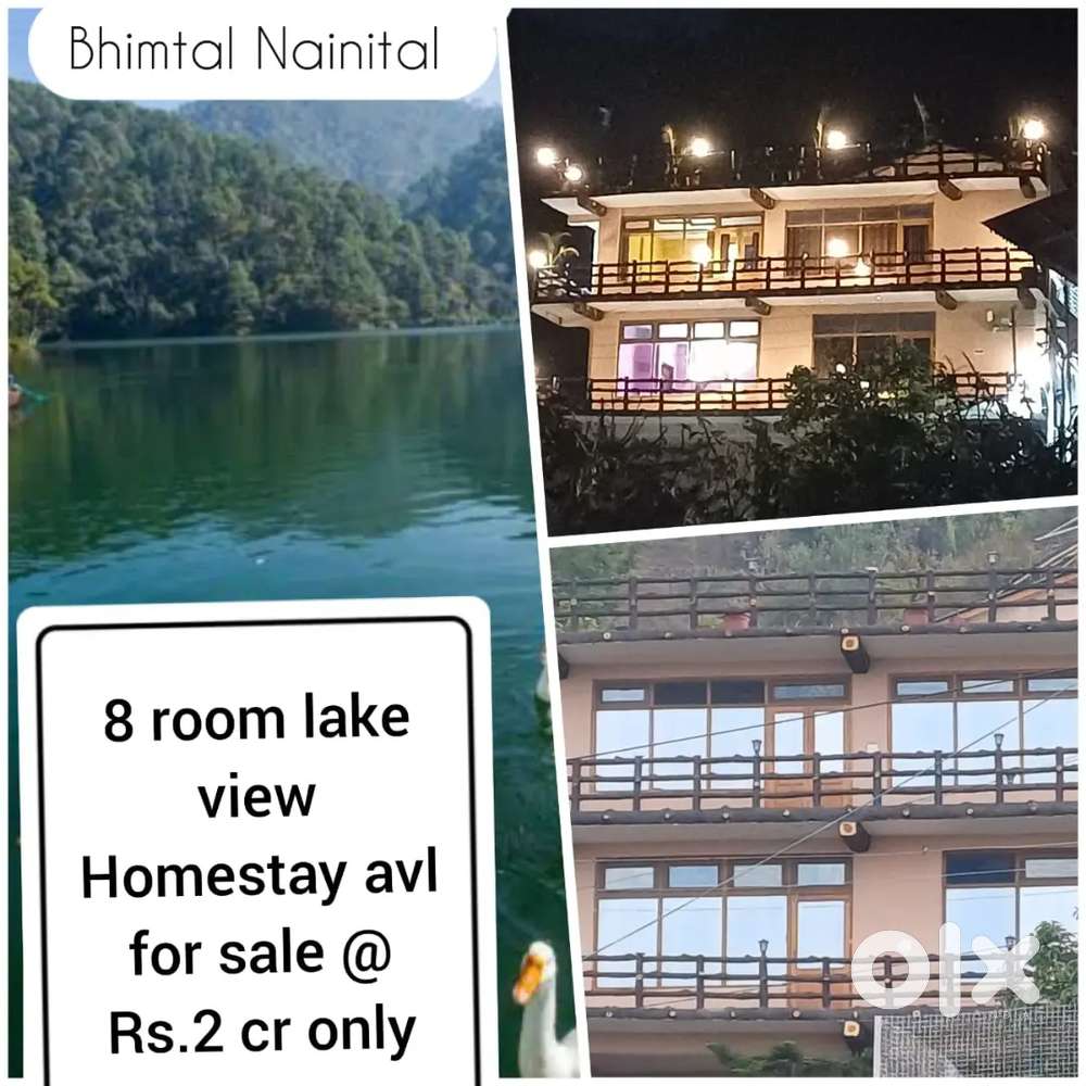 8 rooms Lake view furnished Homestay at Nainital