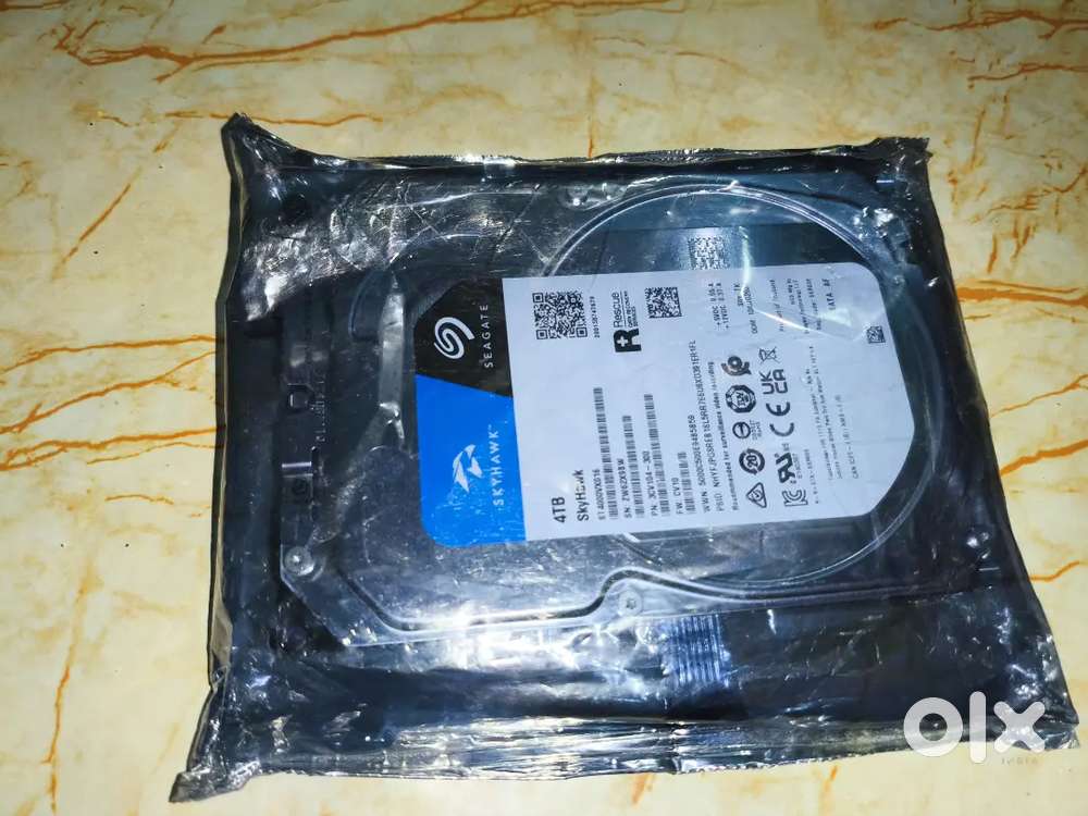Sealed pack Seagate 4TB Harddisk.