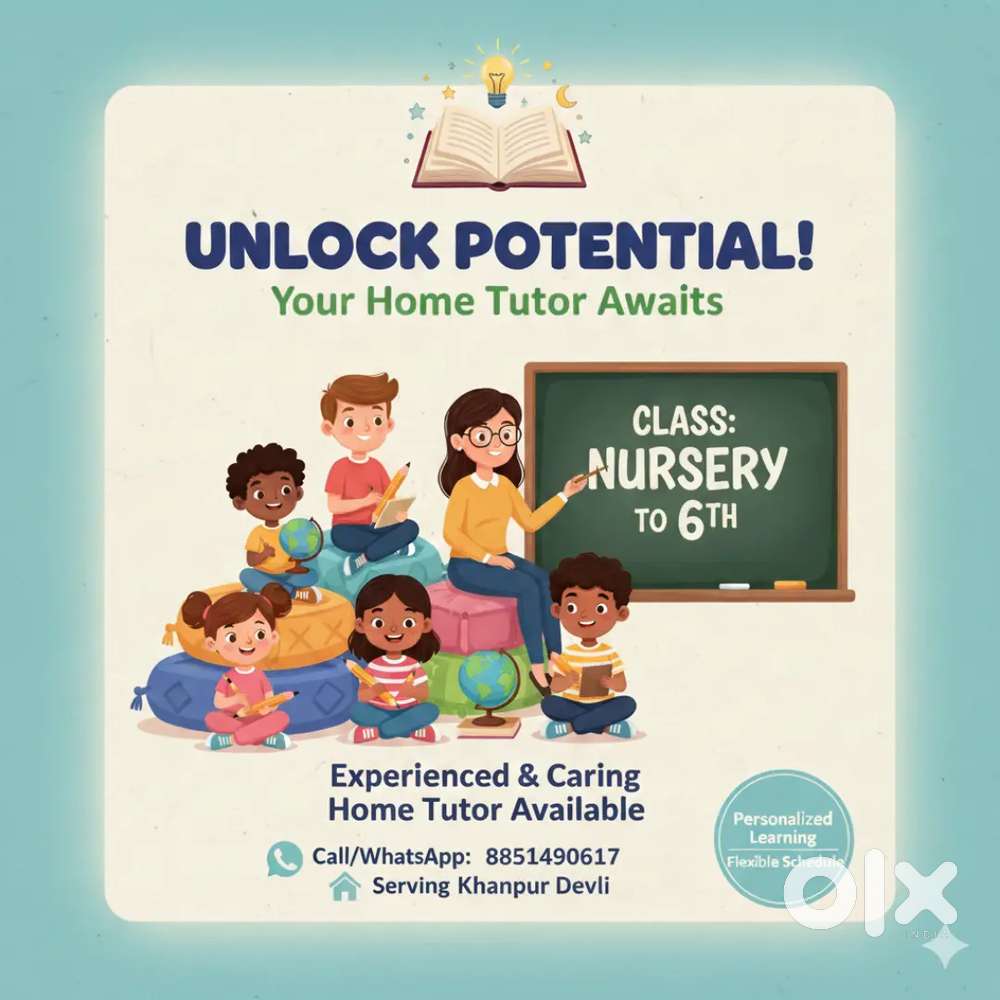 Home tutor available