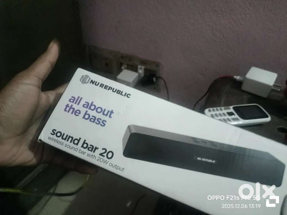Nu republic 20 soundbar (dead)