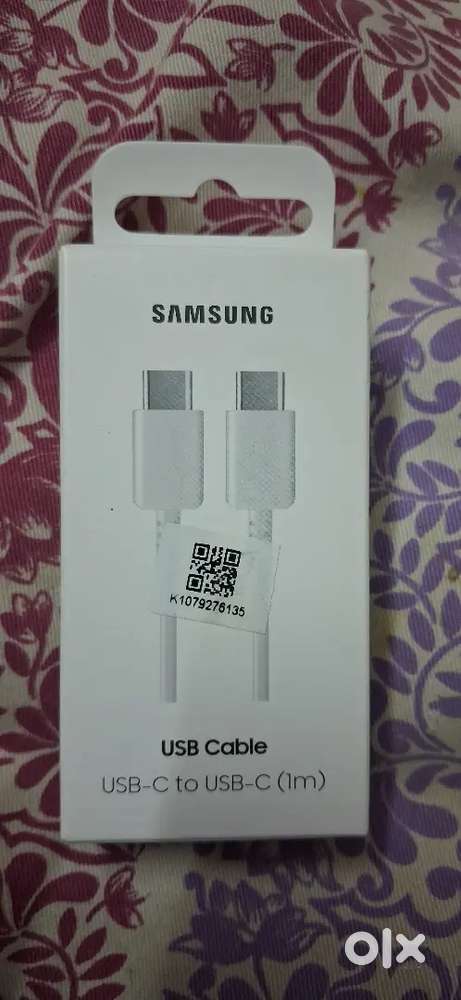 Samsung original charging cable type c to type c