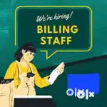 Need a male billing staff for a sanitary & electric shop at Muvattupuz