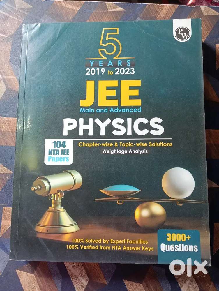 New condition books jee mains or advance2019-23Questions with solution