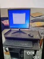 Computer with keyboard and mouse