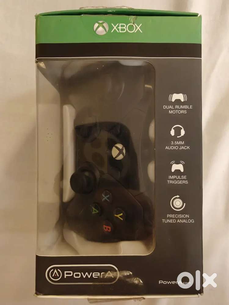 Power A Black Wired Controller For Xbox One / Xbox One S / Xbox One X