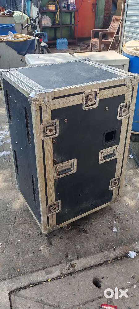Dj Bass 18 inch Tbin Empty Box MIC, Mixer and Stabiliser  cabin box