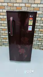 Lg flower model 5 star rating 190 liters single door fridge @ 7999*