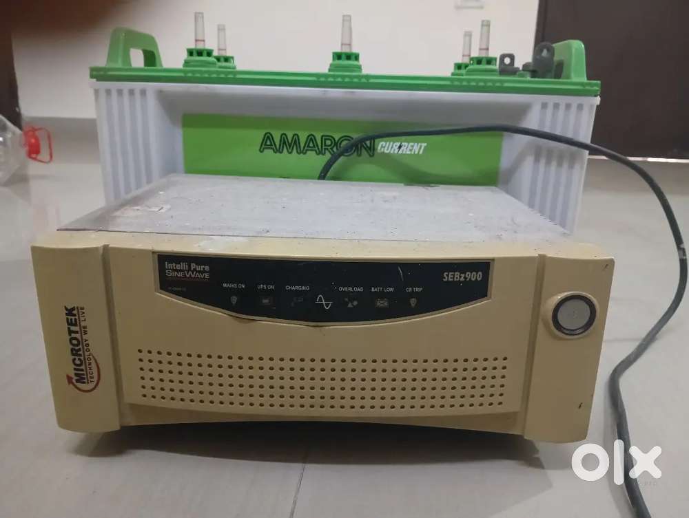 Inverter and battery