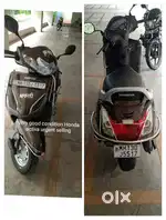 Honda          activa.      Argent