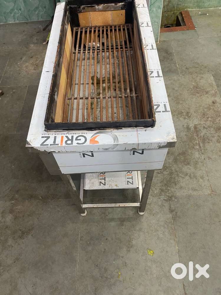 BARBEQUE MACHINE Stainless steel With blower Fan