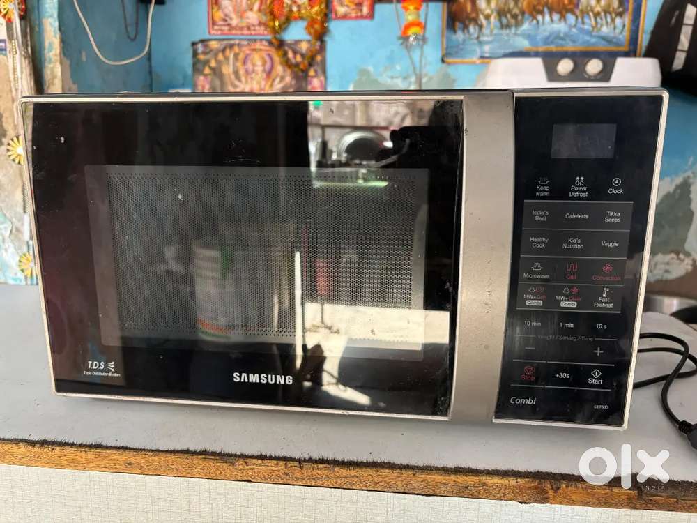 21 L Ceramic Enamel Cavity Convection Microwave Oven