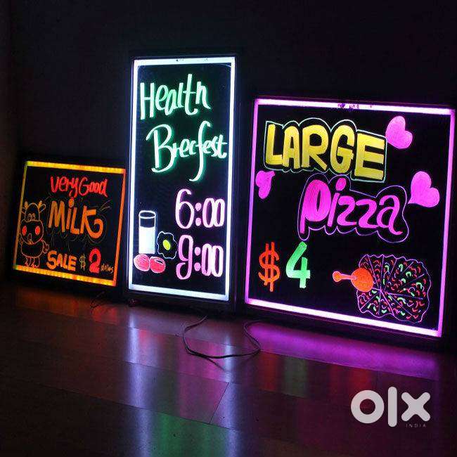 LED magic display boards.