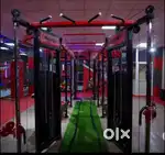 Fully commercial gym setup