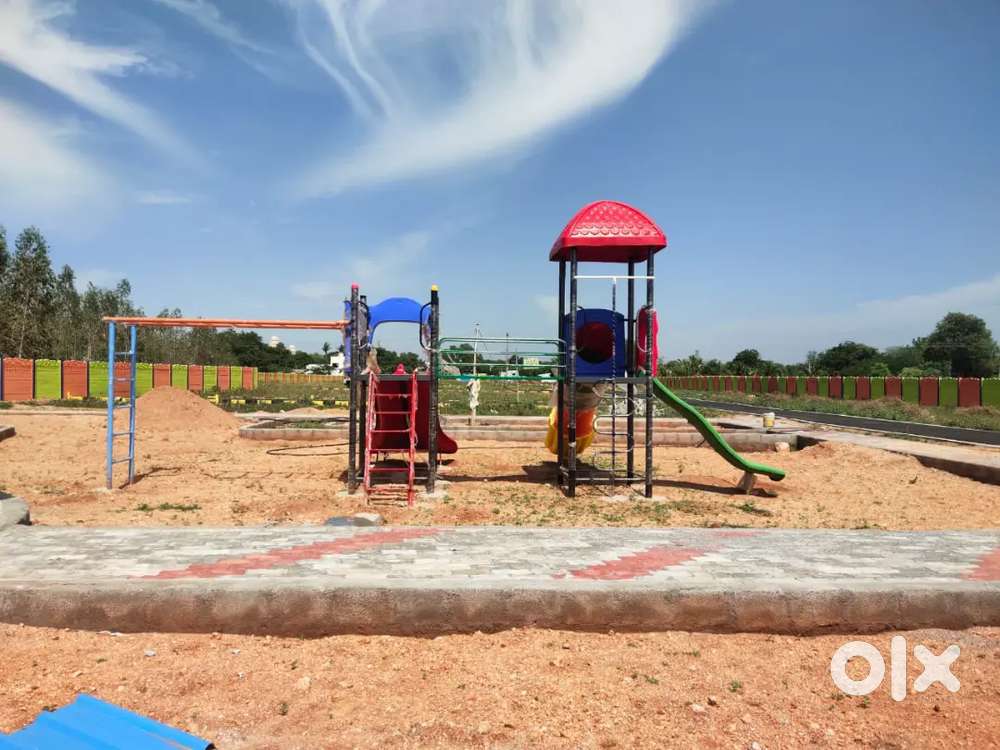 Corner 40ft Road,plot for sale emi available