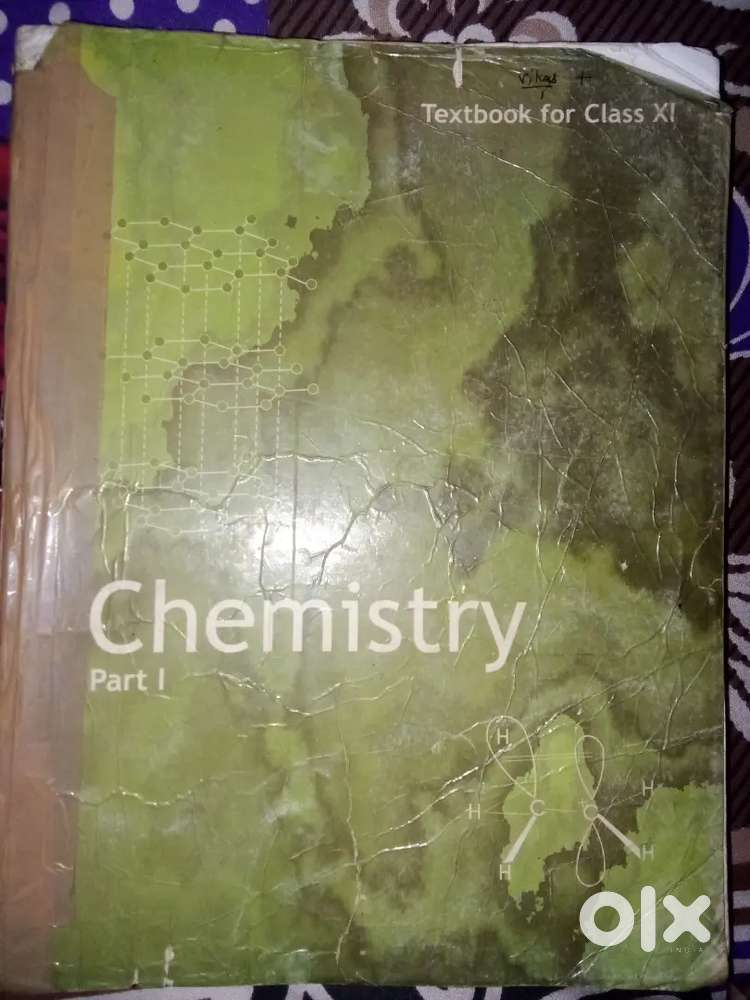 NCRT chemistry class 11th book(second hand book)