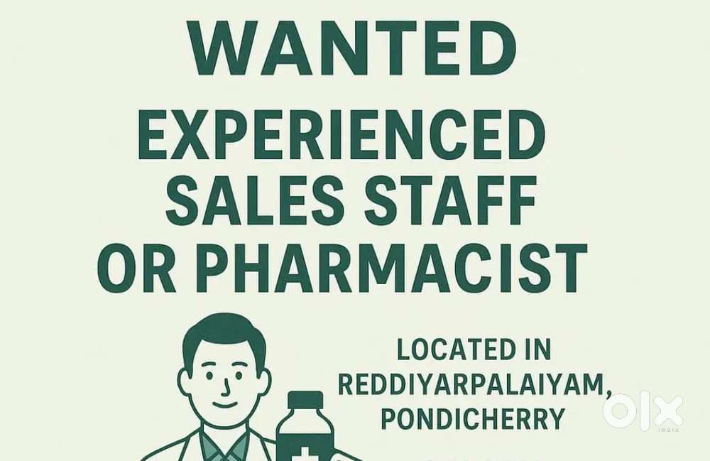 Medical store - sales staff