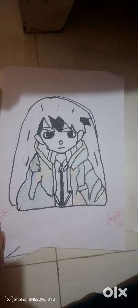 Anime drawing