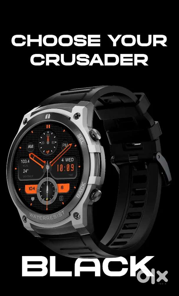 Fireboltt crusader Rugged Editing