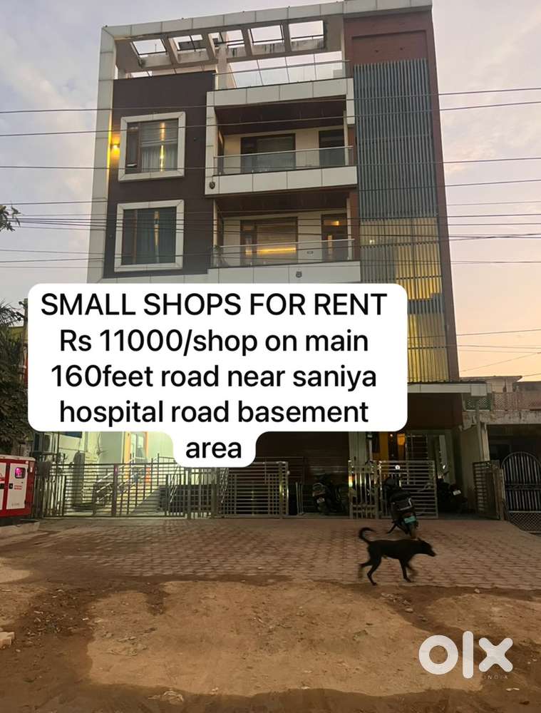 10 SHOPS 10*17 feet for rent in basement