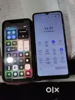 iPhone x good condition all working + Samsung m32