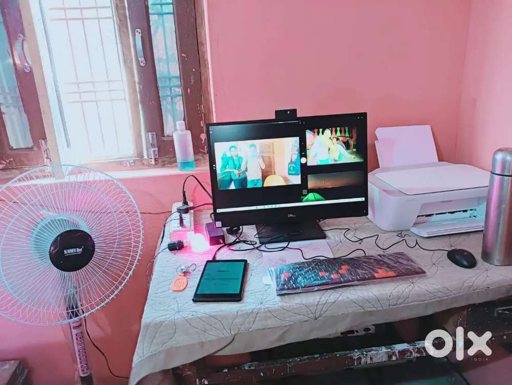 Dell (intel core i3 8 version) with inject CPu ,camera and sound