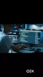 Back Office Or front office work like wrinting, typing and bank works