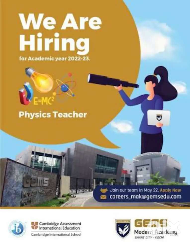 Physics Teacher 11th,12th