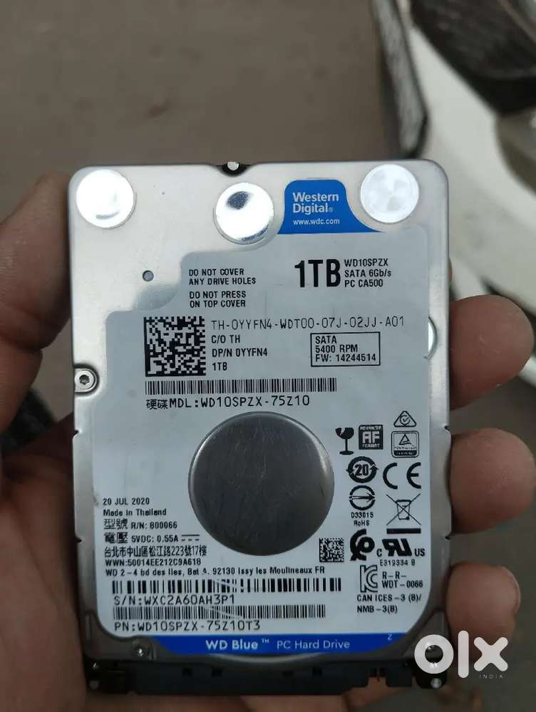 WD  1 tb Hardisk