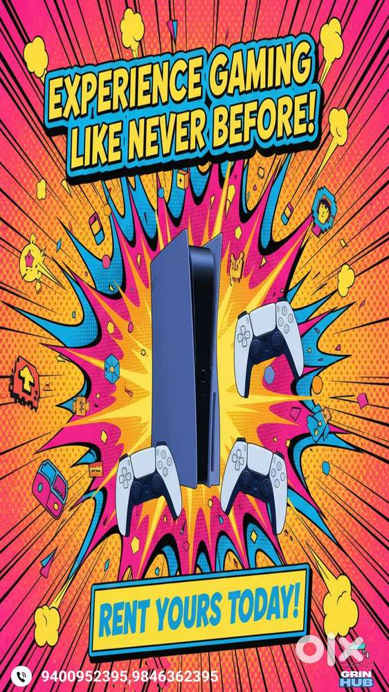 Play Station 5 for Rent PS5 Rentals