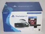 Sony PlayStation 4 PS4 VR Virtual Reality Headset Bundle Doom