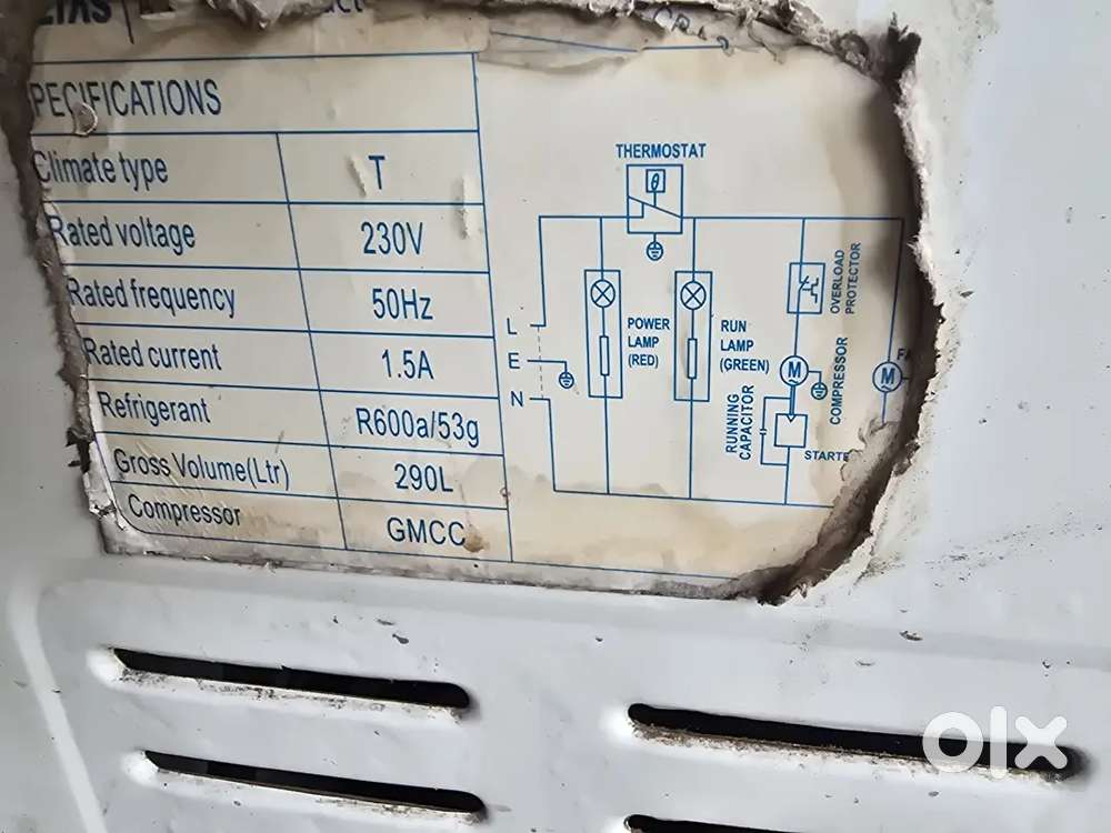 D fridge double door double calling combo