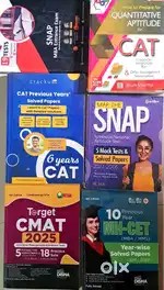 CAT/MBACET/MHCET/SNAP/CMAT Entrance exam stack