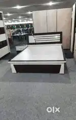 Bed with strong quality material direct factory sale
