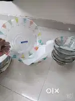 New full bowl set with plate big bowl and small bowl