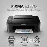 CANON PIXMA E3370 EFFICIENT BRAND NEW